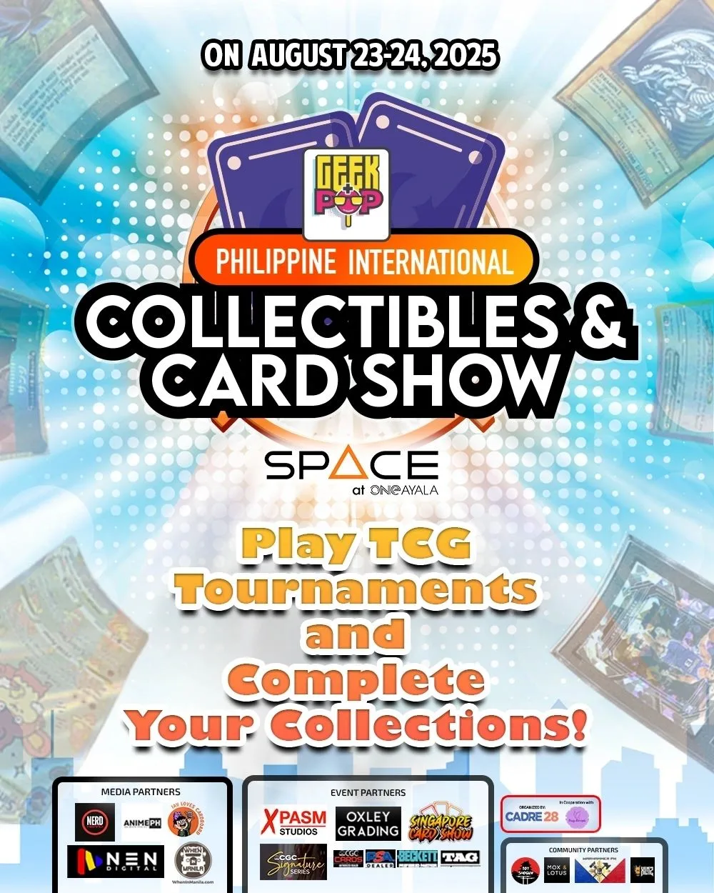 Geek+Pop Philippine International Collectibles and Card Show