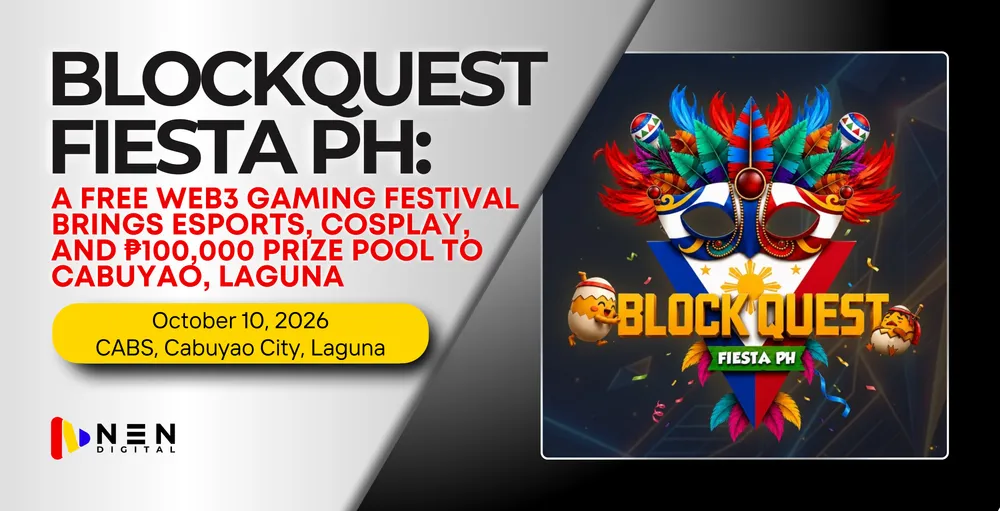 BlockQuest Fiesta PH: A Free Web3 Gaming Festival on Oct. 10, 2026