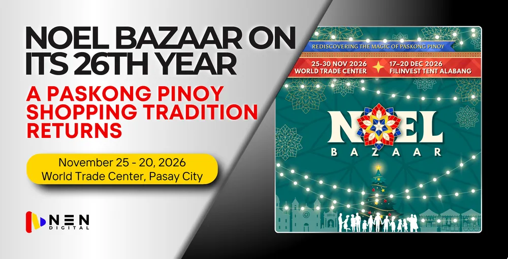 A Paskong Pinoy Shopping Tradition Returns: Noel Bazaar on Its 26th Year