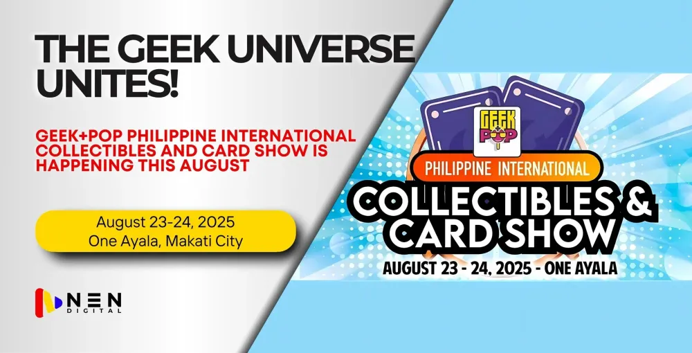 Geek+Pop Philippine International Collectibles and Card Show