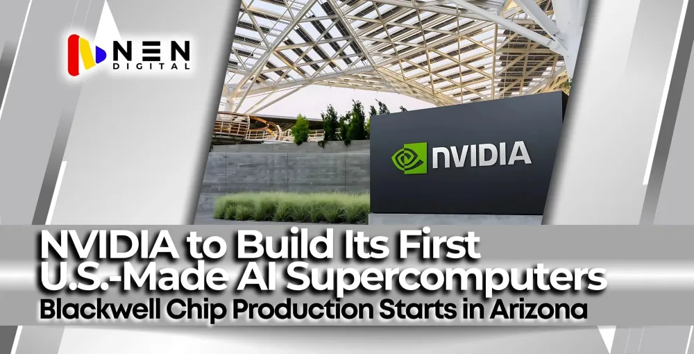 NVIDIA to Build Its First U.S.-Made AI Supercomputers