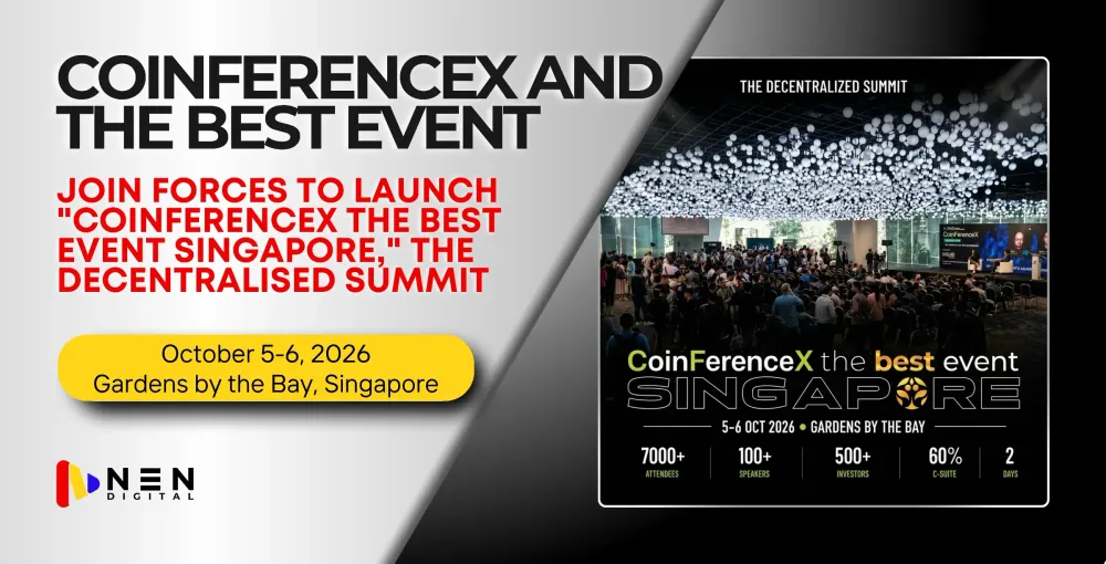 CoinFerenceX and The Best Event Join Forces to Launch "CoinFerenceX The Best Event Singapore," the Decentralised Summit