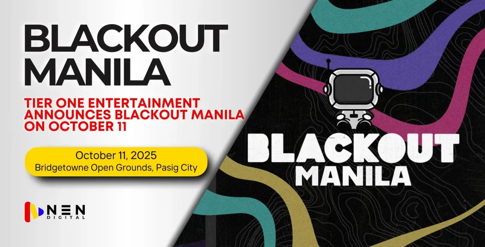 Tier One Entertainment announces BLACKOUT MANILA on October 11