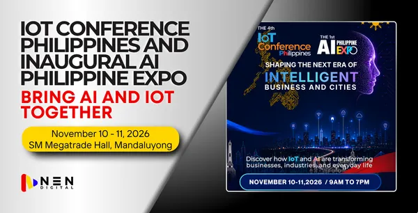 IoT Conference Philippines and Inaugural AI Philippine Expo Bring AI and IoT Together on November 10–11