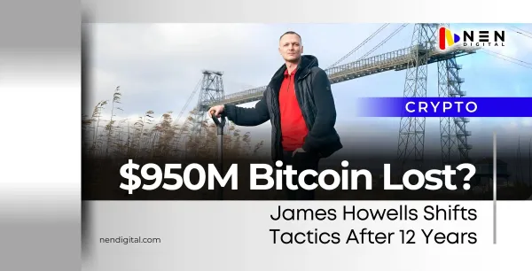 $950M Bitcoin Lost? James Howells Shifts Tactics After 12 Years